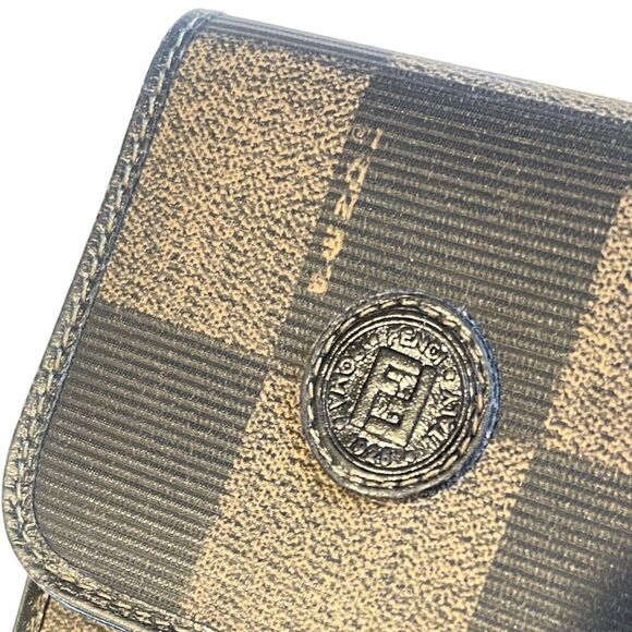 FENDI Vintage Penguin Checkered Print Sunglasses/Eyeglasses Case
